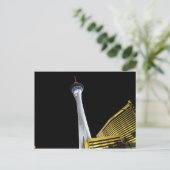 ストラトスフィアLas Vegasアットナイトポストカード ポストカード (スタンド正面)