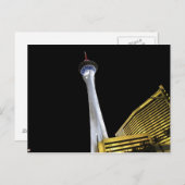 ストラトスフィアLas Vegasアットナイトポストカード ポストカード (正面/裏面)