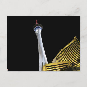 ストラトスフィアLas Vegasアットナイトポストカード ポストカード