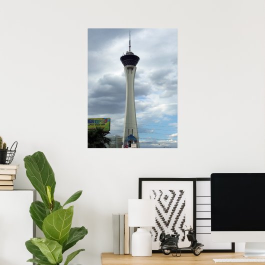 ストラトスフィアLas Vegasクローズアップポスター ポスター (ホームオフィス)