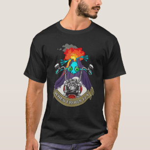 ストラトスフロッグポイズンダーツ改造宇宙ブギーブルー Tシャツ