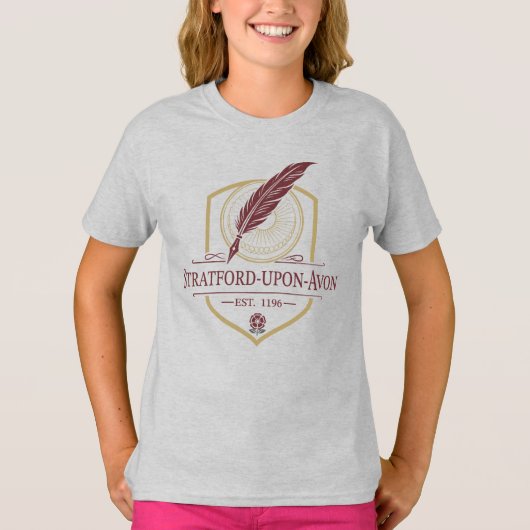 ストラトフォード＝アポン＝エイヴォン イングランド Tシャツ (正面)