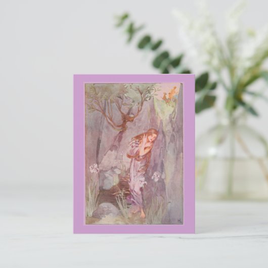 ストラトンのエコーと水仙 ポストカード (スタンド正面)