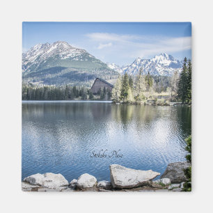 ストラブスクPleso、高タトラ、スロバキア金属の装飾 マグネット