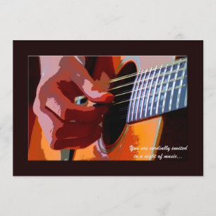 ストラムミングギター招待状 招待状