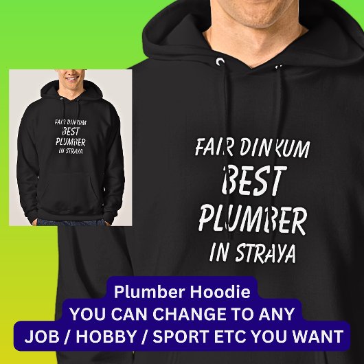 ストラヤ最高のでのFair Dinkum Plumber パーカ