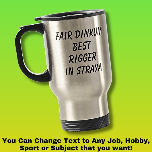 ストラヤ最高のでフェアなDinkum RIGGER トラベルマグ