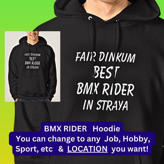 ストラヤ最高のでフェアDINKUM BMX RIDER パーカ