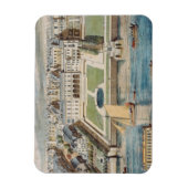 ストランドの古いサマーセットハウス、ジャンによって刻まれた マグネット (縦)