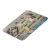 ストランドの古いサマーセットハウス、ジャンによって刻まれた マグネット (左側)