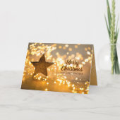 ストランドオブクリスマスライトホリデイ カード (正面)