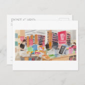 ストランドブックウォーターカラー ポストカード (正面/裏面)