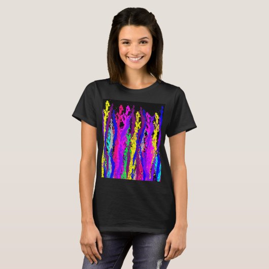 ストランド絵を描 Tシャツ (正面フル)
