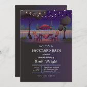 ストランライツバックヤードパーティー 招待状 (正面/裏面)