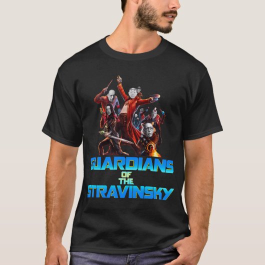 ストラヴィンスキーの守護者たち Tシャツ (正面)