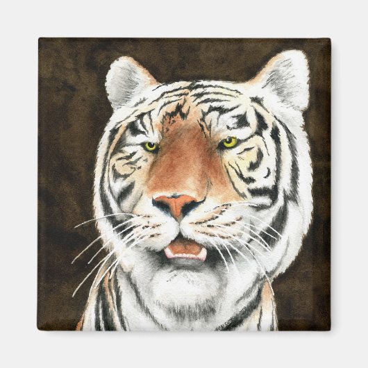 ストラ静かーカー – タイガー磁石 マグネット (正面)