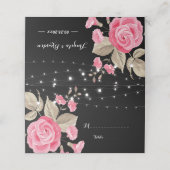 ストリお洒落ングライトブラックプレイスカード プレイスカード (外部開封)