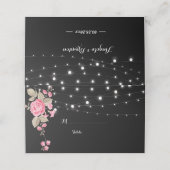 ストリお洒落ングライトブラックプレイスカード プレイスカード (外部開封)