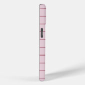 ストリアーションピンクワインレディースiPhoneケース Case-Mate iPhoneケース (裏面 / 右)