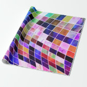 ストリッキングカラーおもしろいラッピング紙 ラッピングペーパー (アンロールド)