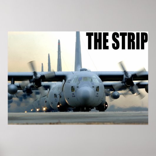 ストリップのC-130 ポスター (正面)