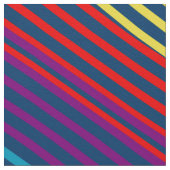 ストリップカラフルパターン ファブリック (クローズアップ)