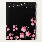 ストリンお洒落グライトブラックウェディングプランナー プランナー手帳 (裏面)