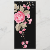 ストリンお洒落グライト黒のメ結婚ニュー プログラム (裏面)