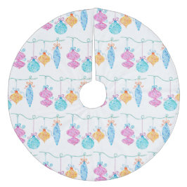 ストリングオーナメントツリースカート フリース ツリースカート