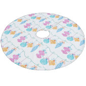 ストリングオーナメントツリースカート フリース ツリースカート (アングル)