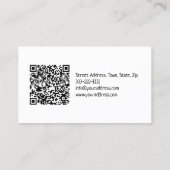 ストリングギタープライベートレッスンミュージック先生シンプル 名刺 (裏面)