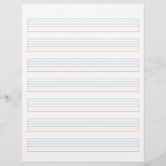 ストリングスカラフルコースティックギター音楽シート (正面)