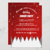 ストリングスターズパインズツリーホリデーパーティー 招待状 (正面/裏面)