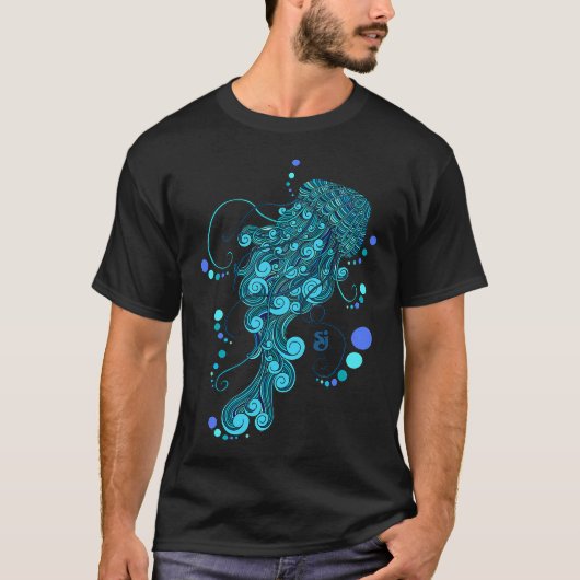 ストリングチーズインシデント クラゲ Tシャツ (正面)