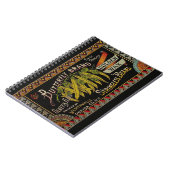 ストリングビーンラベル 野菜 国 ノートブック (左側)