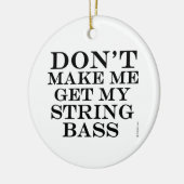 ストリングベースを取得しない セラミックオーナメント (左)