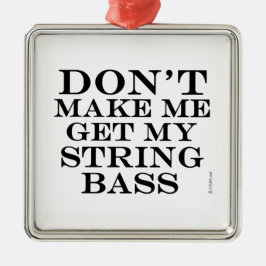 ストリングベースを取得しない メタルオーナメント