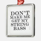 ストリングベースを取得しない メタルオーナメント (左)