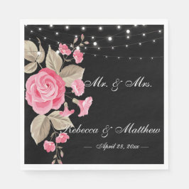 ストリングラお洒落イト(黒) スタンダードランチョンナプキン