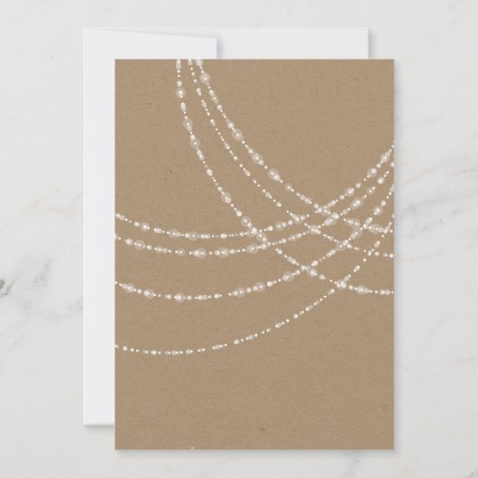 ストリングライツクラフト婚約パーティ 招待状 (裏面)