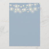 ストリングライツダスティブルーフローラ結婚ズ メニュー (裏面)