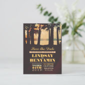 ストリングライツパームビーチ日付はがきを保存 案内ポストカード (スタンド正面)