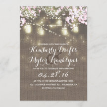 ストリングライツメイスンジャースバ素朴ーラップ結婚ズ