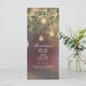 ストリングライツメイスンジャー素朴結婚式 プログラム (スタンド正面)