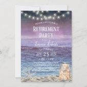 ストリングライツメイソンジャスターフィッシュビーチ退職 招待状 (正面)