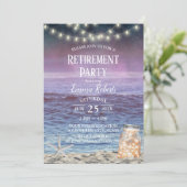 ストリングライツメイソンジャスターフィッシュビーチ退職 招待状 (スタンド正面)