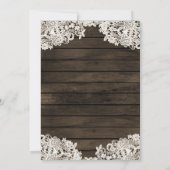 ストリングライツメイソンジャース私はBBQカップルのシャワー 招待状 (裏面)