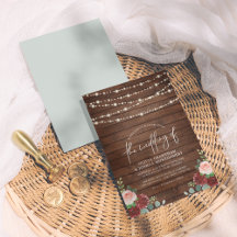 ストリングライツユーカリプトゥス&ブルゴーニュフローラ結婚ズ