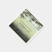 ストリングライツラスティック紙ナプキン スタンダードカクテルナプキン (角)