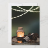 ストリングライツワインテイスティングパーティの招待状 招待状 (裏面)